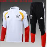 Chándal Alemania 2026 (White Half Zip) - NIÑOS